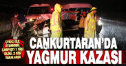 Cankurtaran’da otomobil ile çekicinin çarpışması sonucu 1 kişi öldü, 2 kişi yaralandı