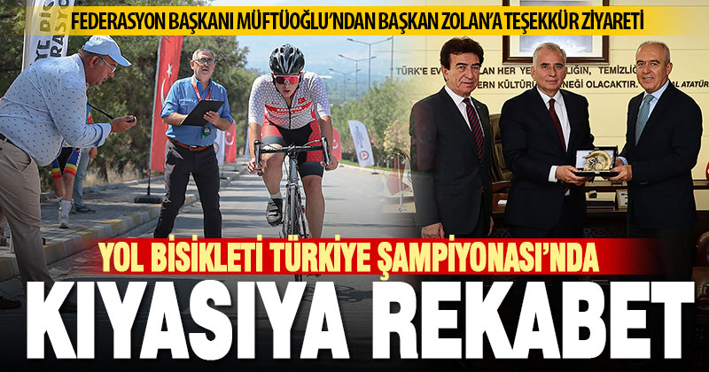 Yol Bisikleti Türkiye Şampiyonası Denizli’de başladı