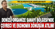 Denizli OSB’de çevreci ev tasarruf sağlayan arıtma tesisi konferansı