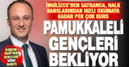 Pamukkale belediyesi, yaz boyunca çocuk ve gençlerin gelişimine katkı koyacak kurslar açacak