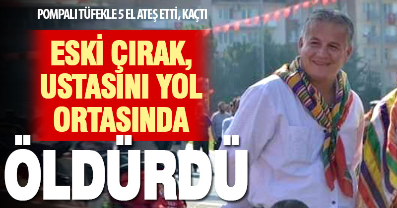 Çivril’de 16 yaşındaki çırak, eski ustasını 5 el ateş ederek öldürdü
