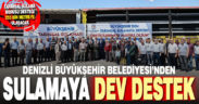 Büyükşehir’den tarımsal sulamaya önemli katkı