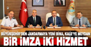 Büyükşehir’den jandarmaya yeni bina, Kale’ye meydan