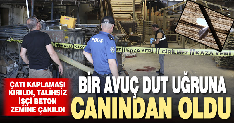 Denizli’de iş yerinin çatısından düşen işçi hayatını kaybetti