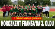 Horozkent Fransa’da üçüncü oldu