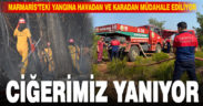 Ciğerimiz yanıyor, Marmaris yangını büyüyor