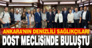 Ankara Denizlim Derneği Denizlili sağlık çalışanlarını bir araya getirdi