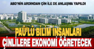 PAÜ’lü bilim insanları, Çinlilere ekonomi öğretecek