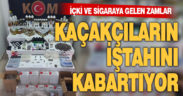 İçki ve sigaraya gelen zamlar kaçakçıların iştahını kabartıyor