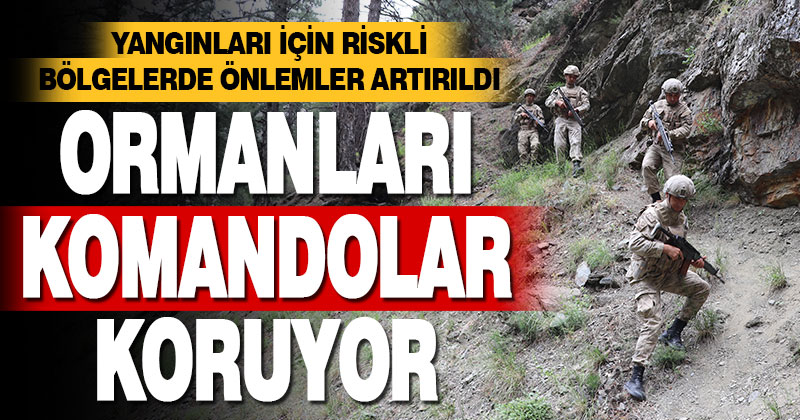 Denizli’de jandarma orman yangınlarına karşı devriyeye başladı