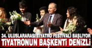 34. Uluslararası Tiyatro Festivali Başlıyor