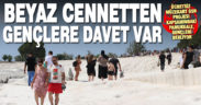 Müzeleri ücretsiz gezme imkanı sunulan gençlere Pamukkale daveti