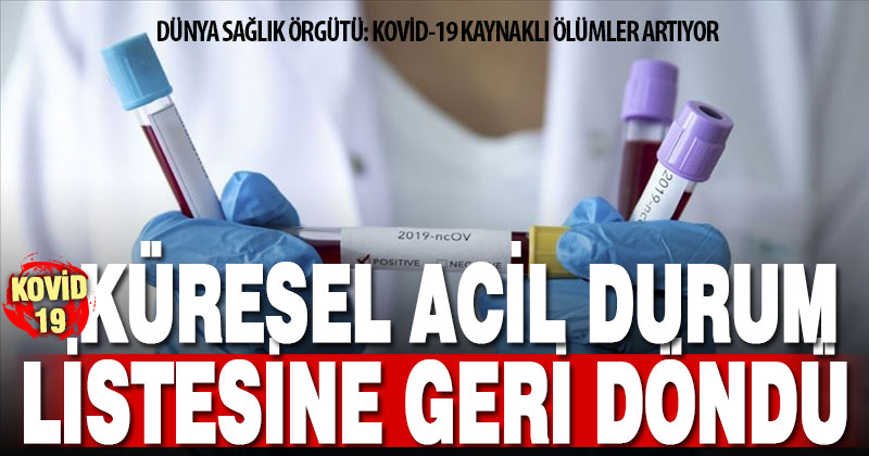 DSÖ, Kovid-19 salgınını “küresel acil durum” olarak nitelendirmeye devam kararı aldı