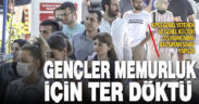 KPSS genel yetenek ve genel kültür oturumlarını kapsayan sınav yapıldı