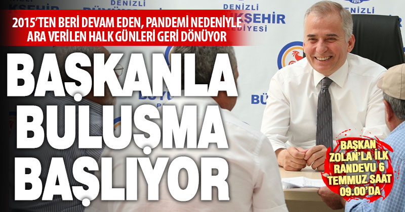 Pandemi nedeniyle ara verilen Büyükşehir Halk Günü, yeniden başlıyor