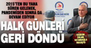 Başkan Zolan Halk Günü’nde vatandaşlarla buluştu