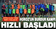 Denizlispor’un Burdur kampı hızlı başladı