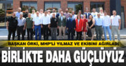 Başkan Örki, Yılmaz ve yönetimini ağırladı