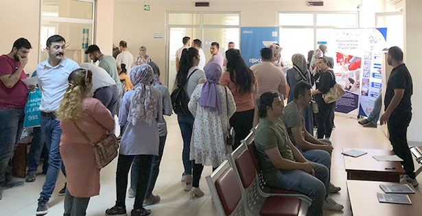 İş sahibi yapan görüşme