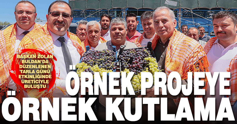 Büyükşehir’in örnek projesi Tarla Günü ile kutlandı
