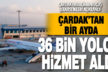 Çardak Havalimanı uçuş istatistikleri açıklandı