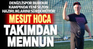Denizlispor’da Teknik Direktör Mesut Bakkal oyuncuların performanslarından memnun