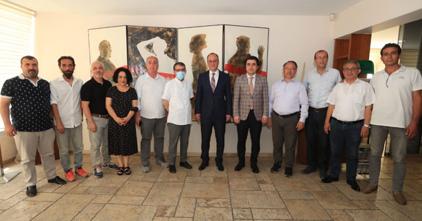 Başkan Örki DGC’de basınla buluştu