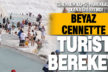 Pamukkale’yi yılın ilk yarısında yarım milyondan fazla turist gezdi