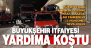 Büyükşehir İtfaiye ekipleri Kütahya’da