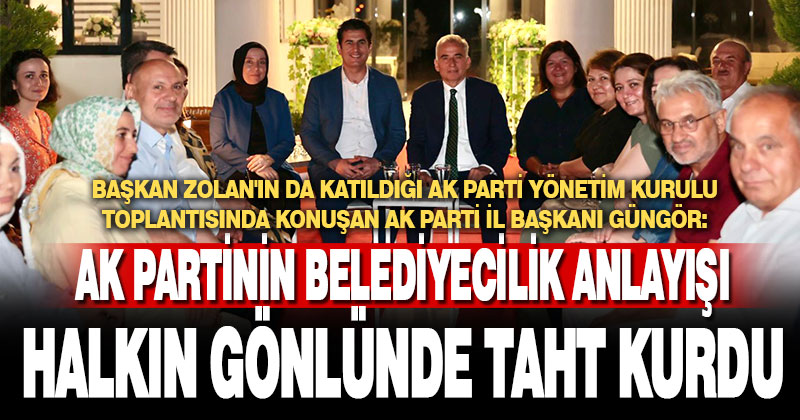 AK Partinin belediyecilik anlayışı halkın gönlünde taht kurdu