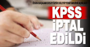 ÖSYM Başkanı Ersoy: 31 Temmuz’da yapılan KPSS oturumları iptal edildi