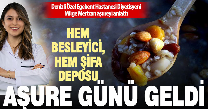 Bereketin sembolü aşure hem besleyici hem de bir şifa deposu