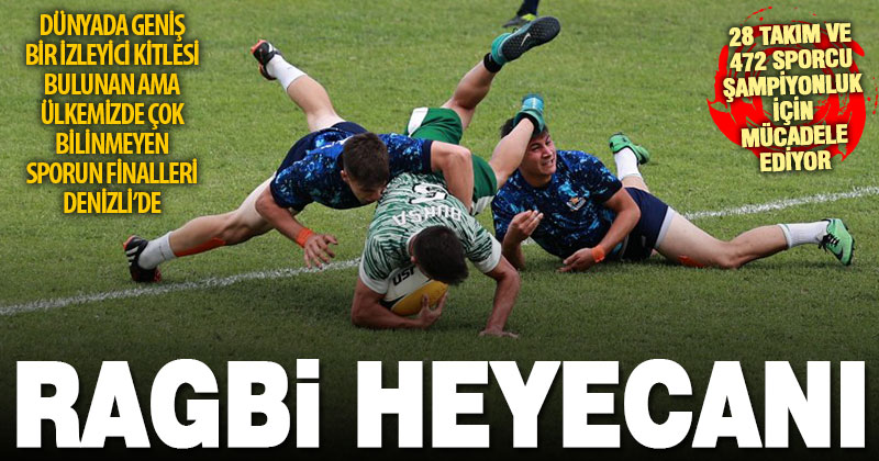 Ragbi Türkiye Şampiyonası Denizli’de başladı