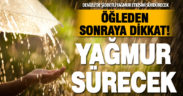 Denizli’de şiddetli yağmur etkisini sürdürecek