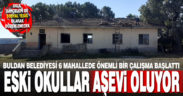 Buldan’da atıl durumdaki okullar aşevi yapılmak üzere tadilata alındı