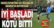 Denizlispor, deplasmanda Manisa FK’ya boyun eğdi
