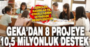 GEKA’dan 8 projeye 10,5 milyonluk destek