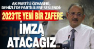 AK Parti’li Özhaseki, Denizli’de partililere seslendi