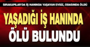 İş hanında yaşayan evsiz, ölü bulundu
