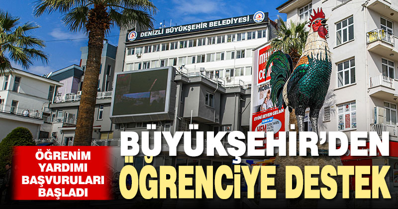 Büyükşehir’de öğrenim yardımı müracaatları başladı