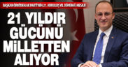 Başkan Örki’den Ak Parti’nin 21. kuruluş yıl dönümü mesajı