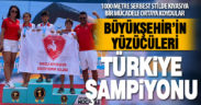 Büyükşehir yüzme takımı başarılarına bir yenisini daha ekledi