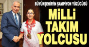 Büyükşehir’in Türkiye Şampiyonu yüzücüsü Elfin, Milli Takım yolcusu