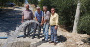 Yenicekentli üreticilere tarımsal sulama desteği
