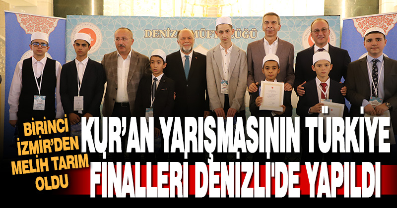 Kur’an-ı Kerim-i Güzel Okuma yarışması Türkiye finali yapıldı