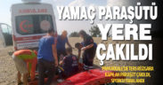 Pamukkale’de paraşüt kazasında bir kişi yaralandı