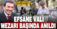 Merhum Vali Recep Yazıcıoğlu Aydın’daki kabri başında anıldı
