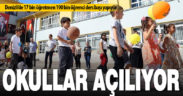 Okullar açılıyor: Denizli’de 17 bin öğretmen 190 bin öğrenci ders başı yapıyor