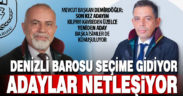 Denizli Barosu, 15 ay sonra seçime gidiyor