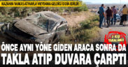 Çivril’de ‘makas atma iddiasıyla’ meydana gelen trafik kazasında 2 kişi yaralandı